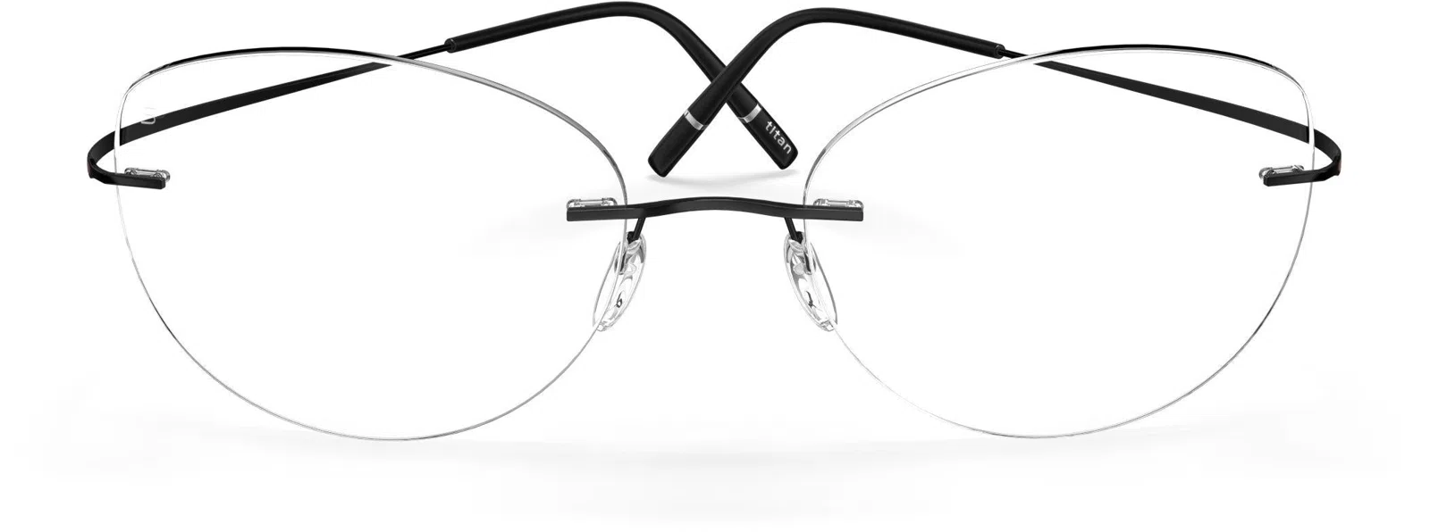 Silhouette Titan Minimal Art Stellar Demo Rimless 5599 Eyeglasses - view 66